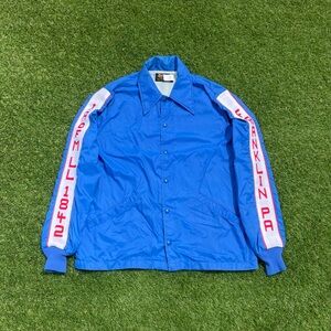 Vintage Swingster Jacket Mens Size Large Franklin, Pennsylvania Blue